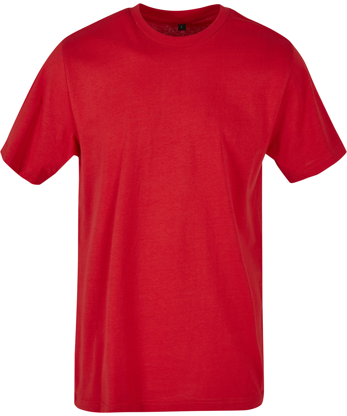 Basic round neck tee - City Red