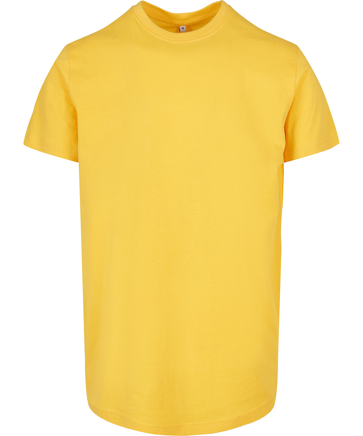 Basic round neck tee - Taxi Yellow