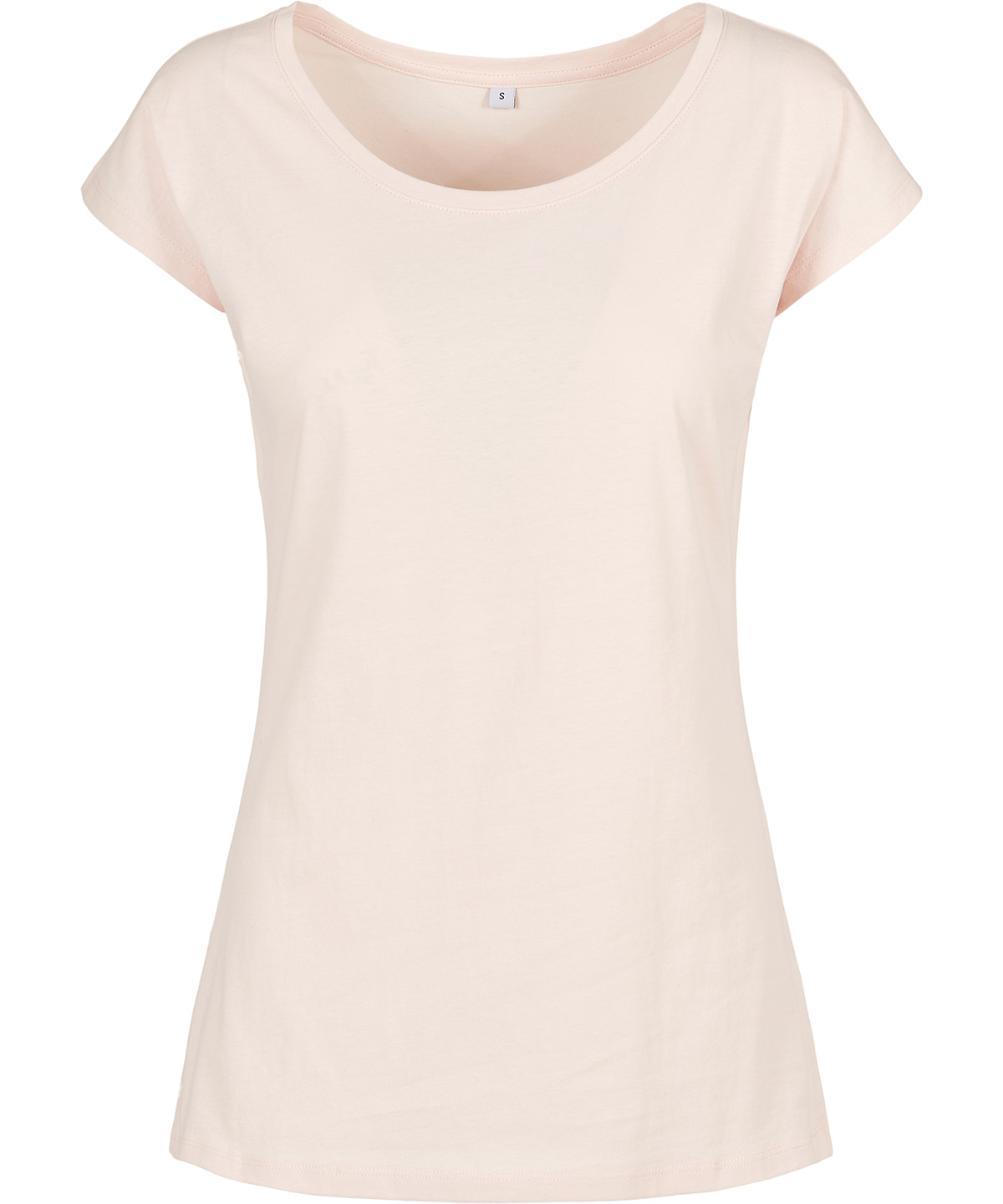 Women's wide neck tee - Pink