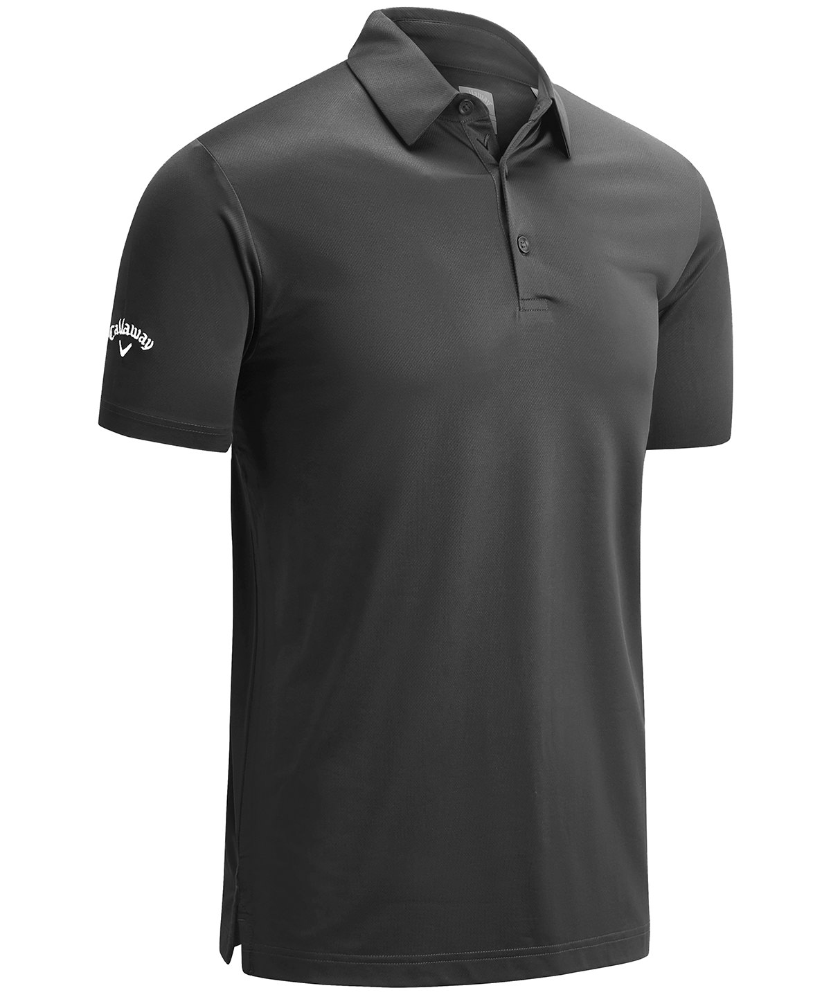 Swing Tech™ solid polo - Grey (Asphalt)