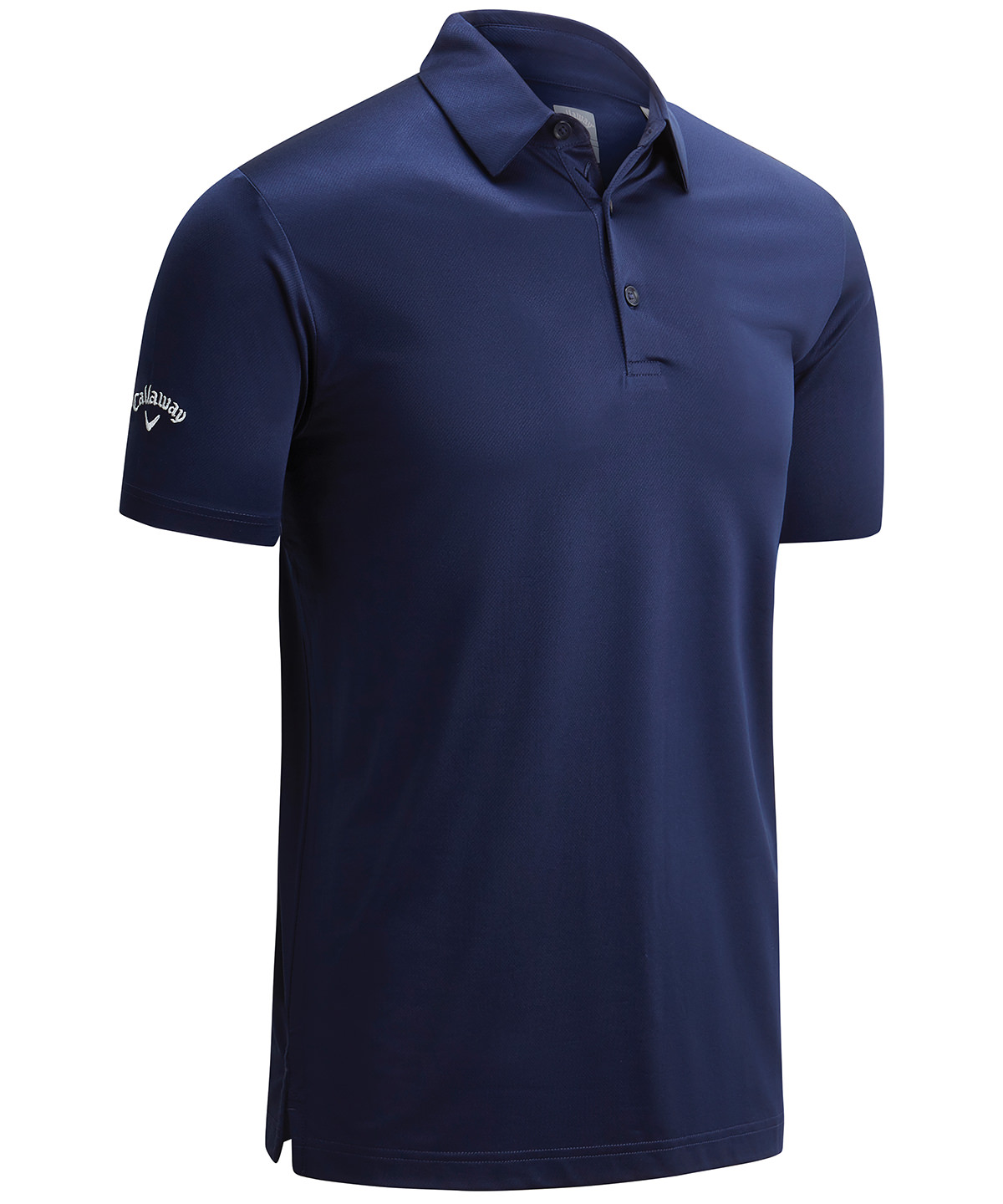 Swing Tech™ solid polo - Navy (Peacoat)