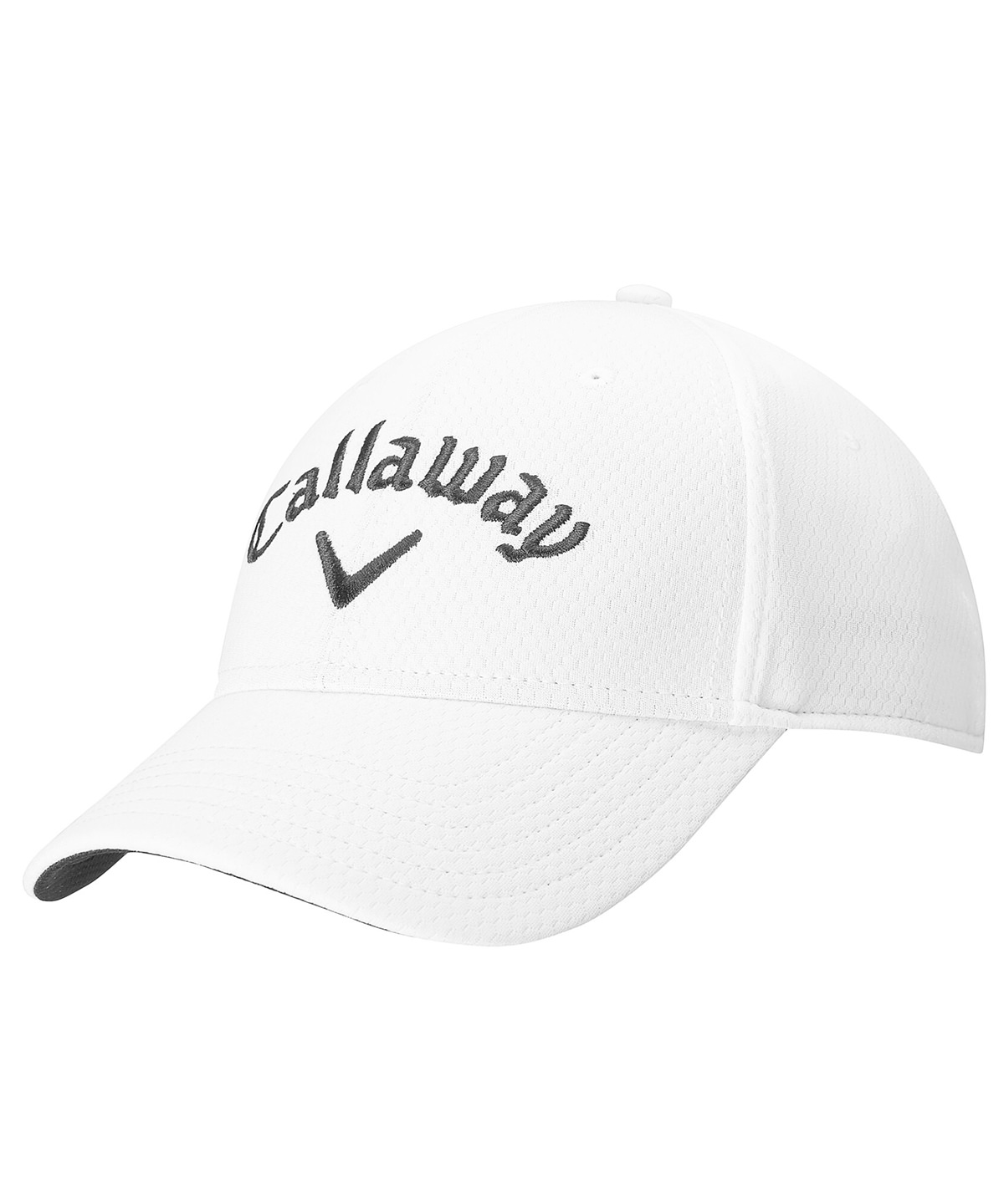 Side-crested cap - White