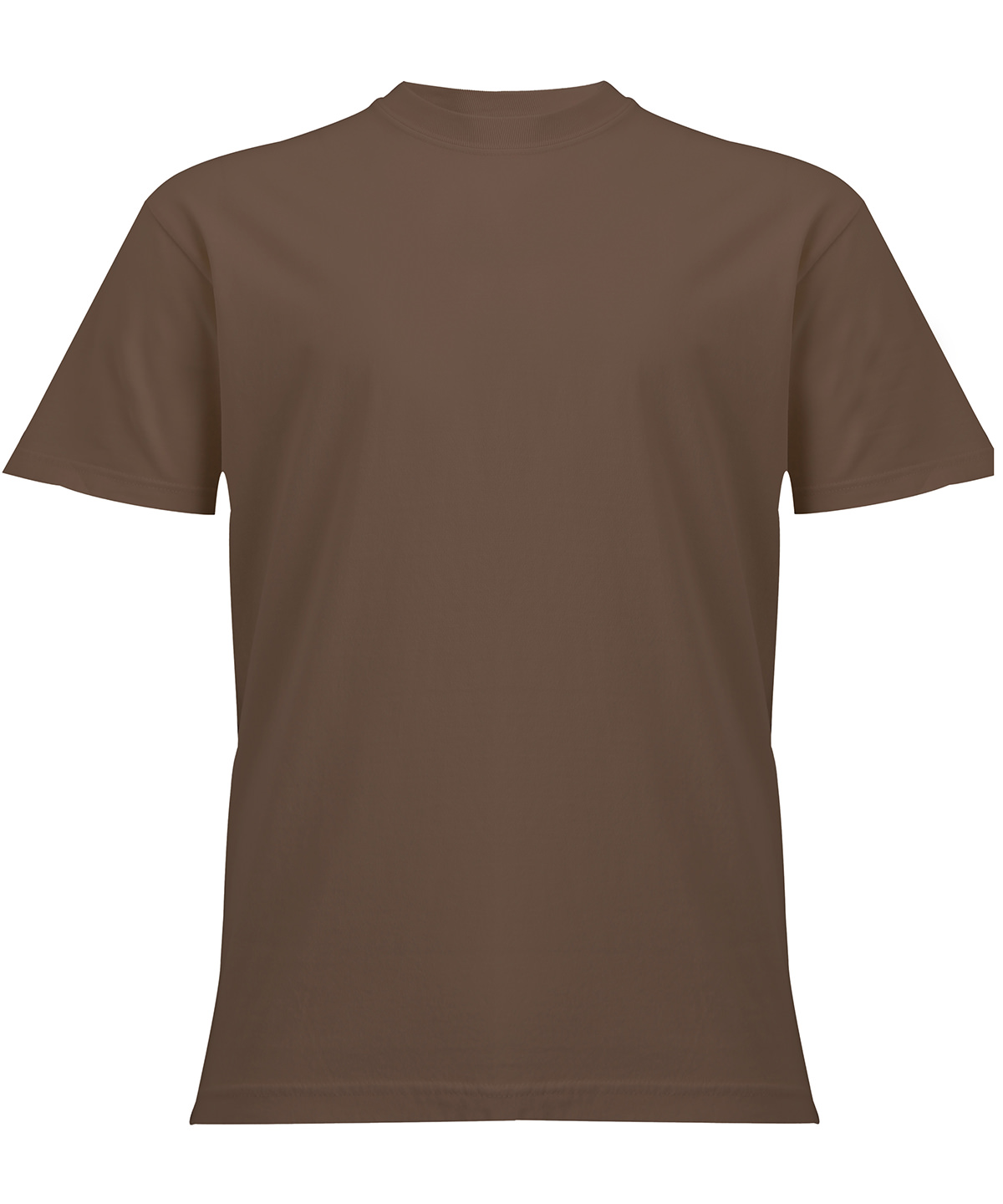 Heavyweight adult t-shirt - Espresso
