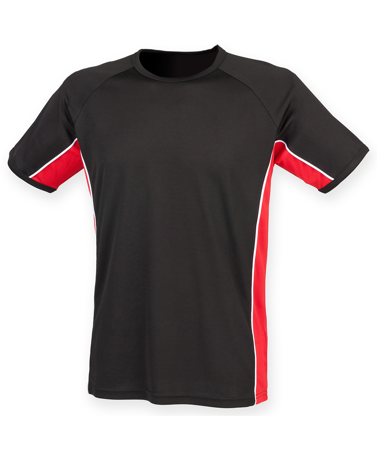 Finden + Hales Kids Performance Team T-Shirt - Black/Red/White