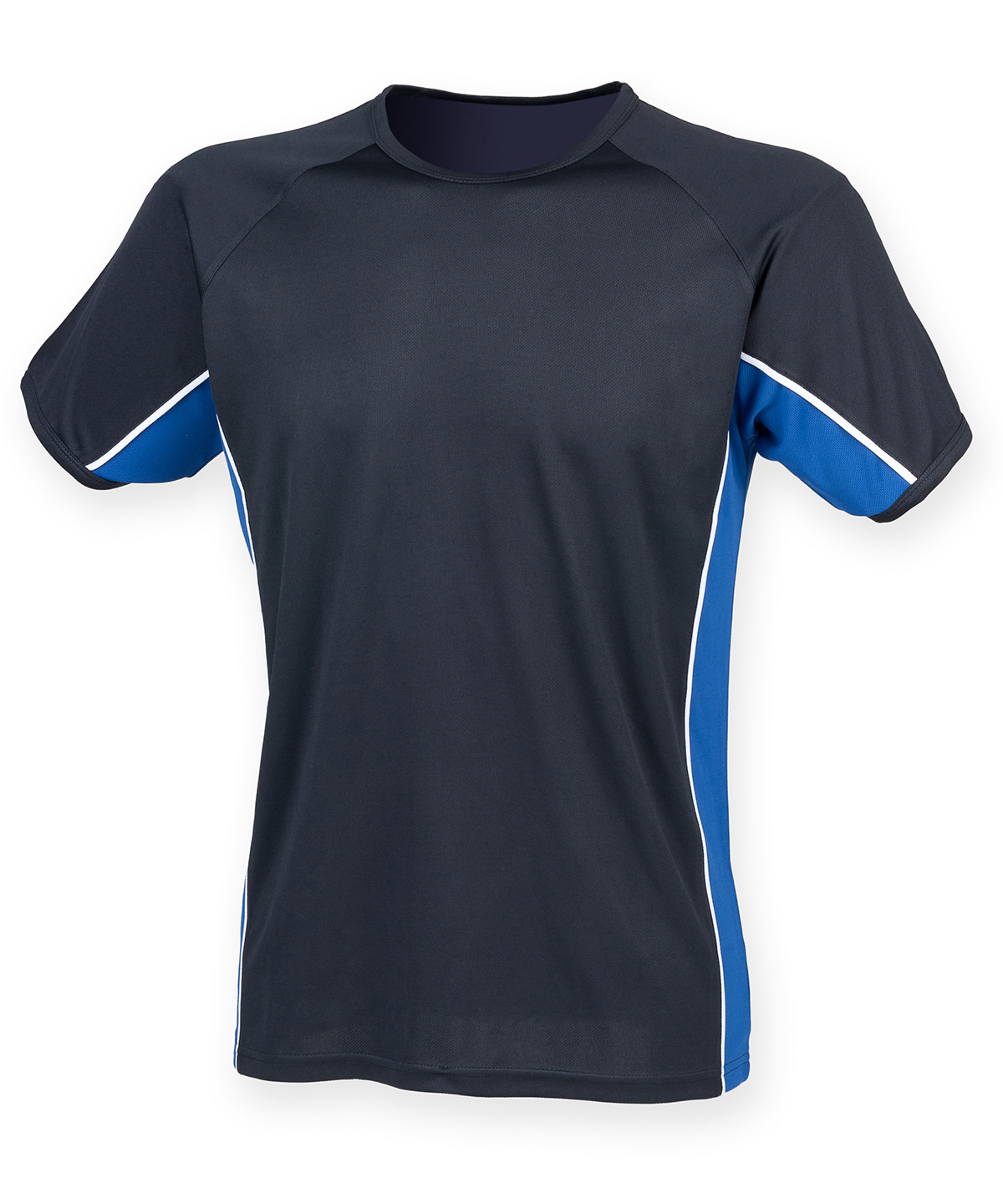 Finden + Hales Kids Performance Team T-Shirt - Navy/Royal/White