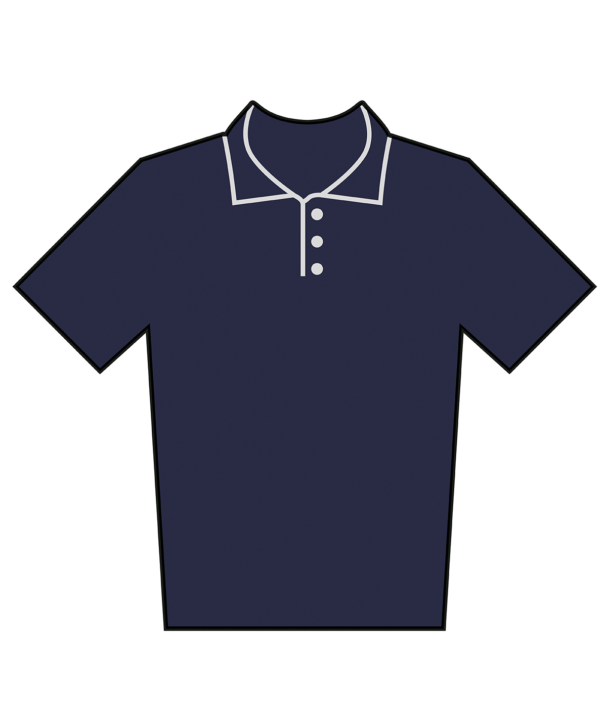 Finden + Hales Kids Team Polo Shirt - Navy