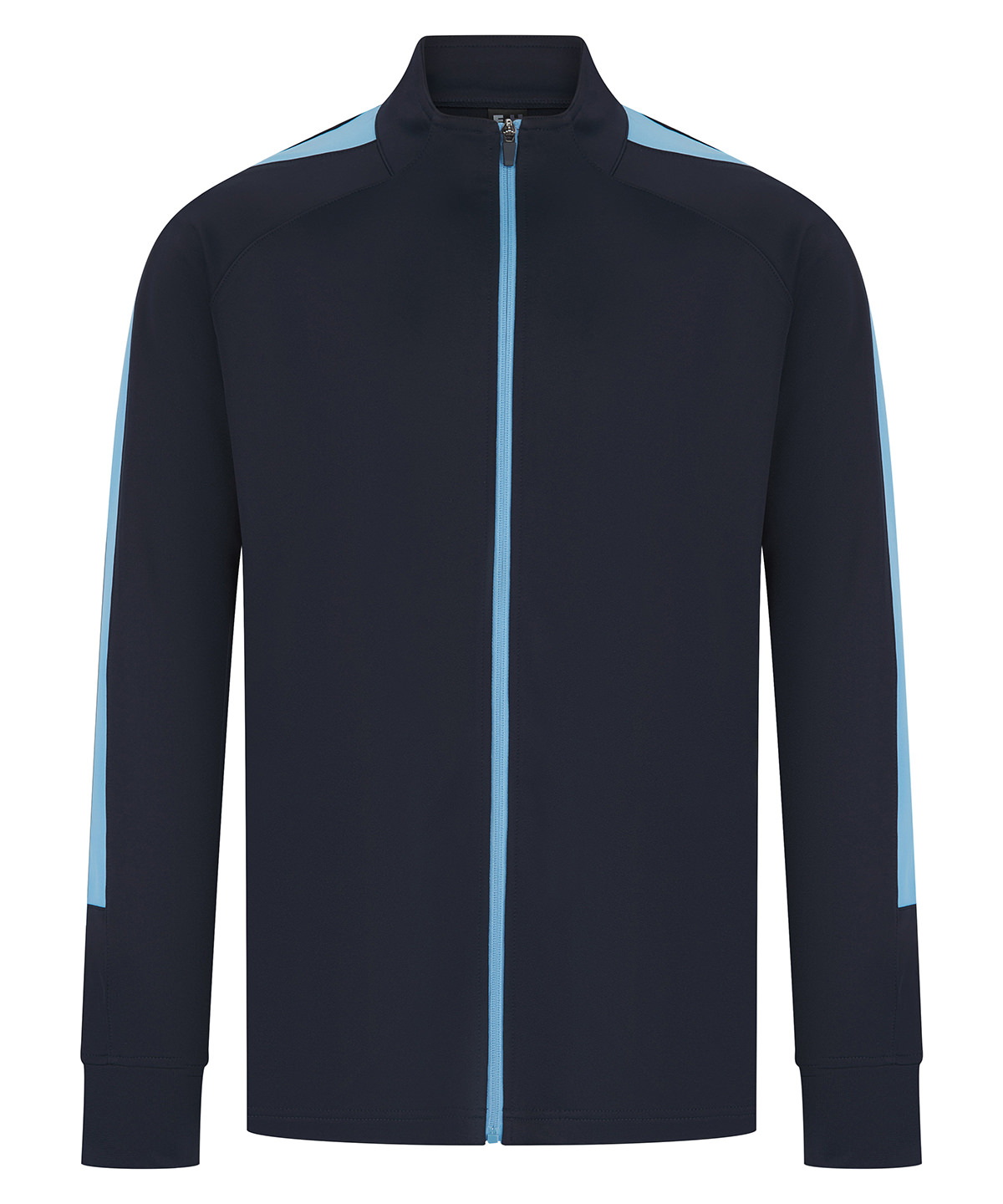 Finden + Hales Knitted Tracksuit Top - Navy/Sky