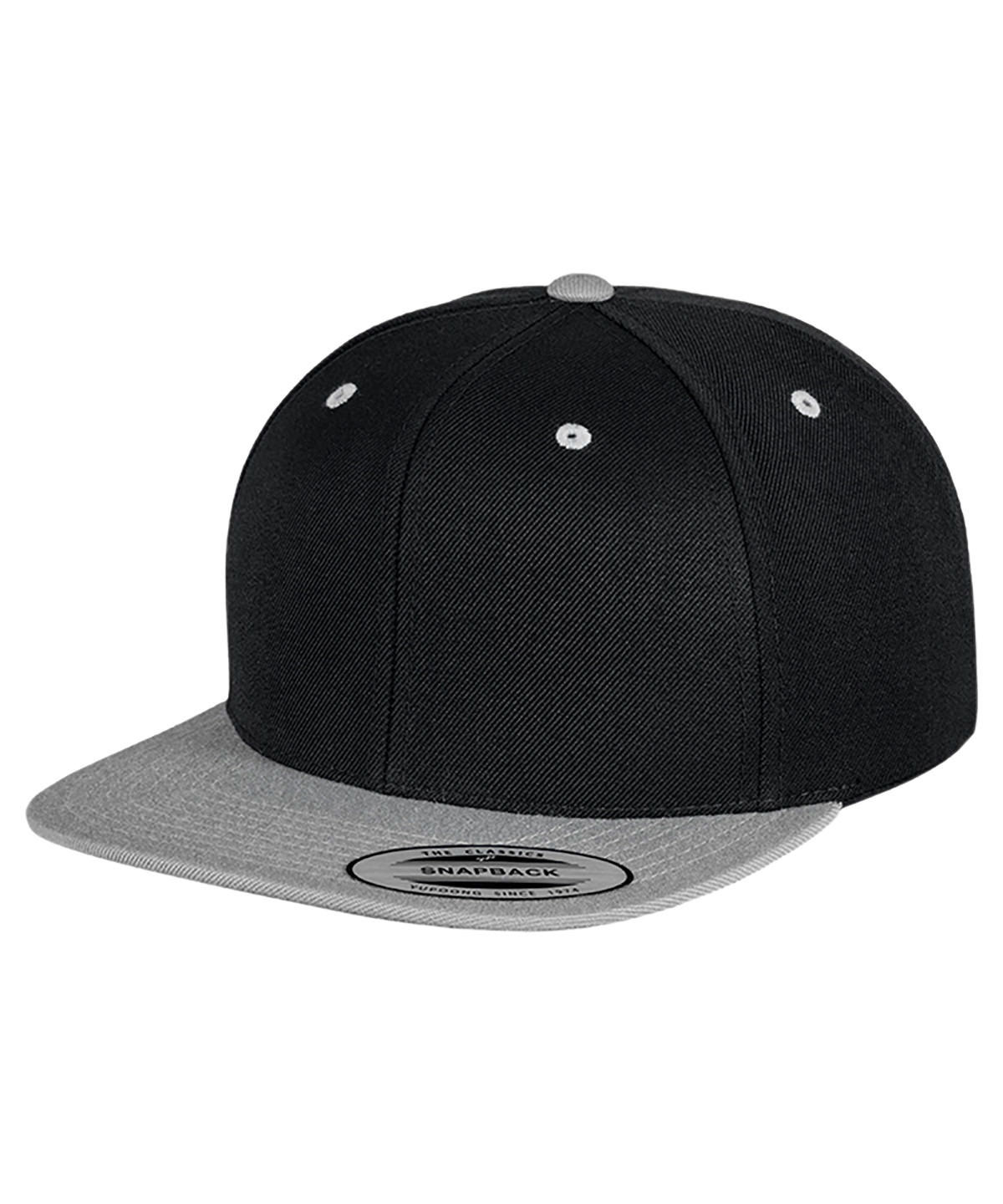 The classic snapback 2-tone (6089MT) - Black/Silver