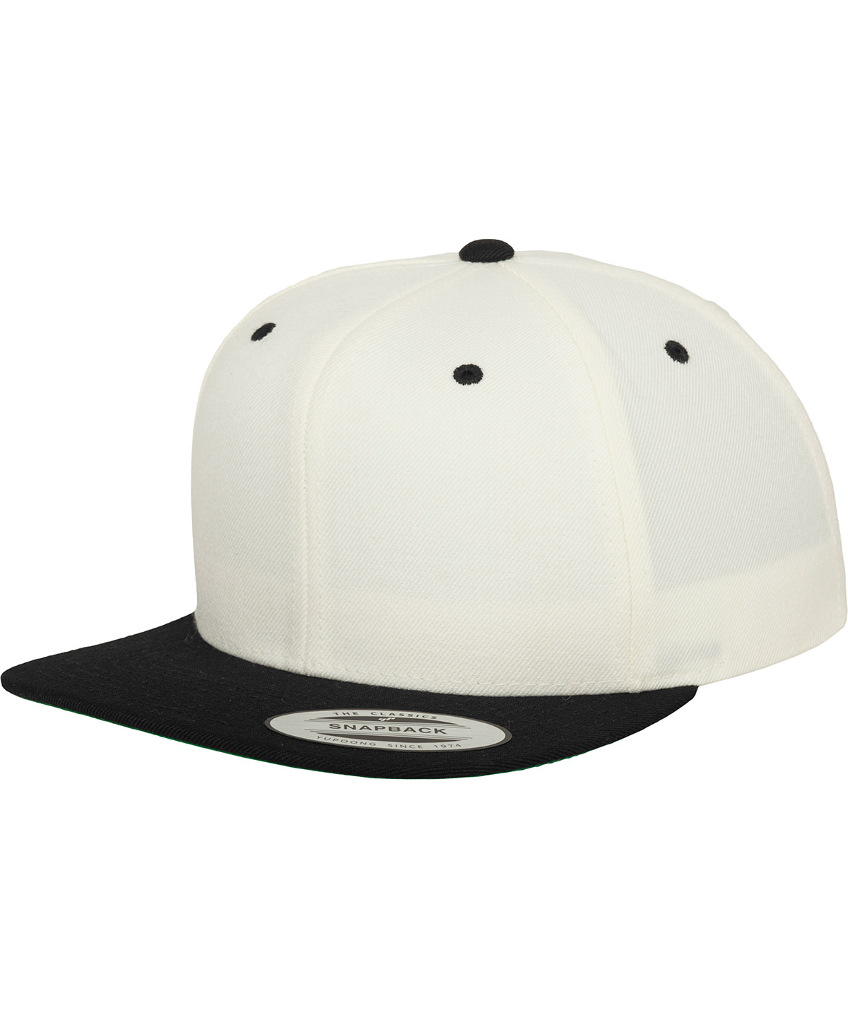 The classic snapback 2-tone (6089MT) - Natural/Black