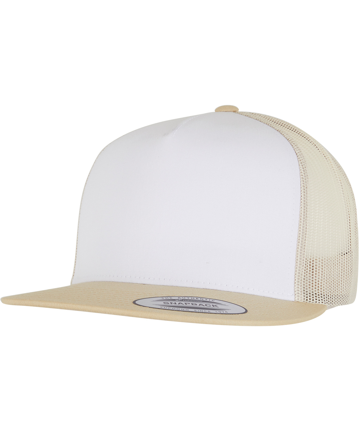 Classic trucker (6006W) - Gold/White/Beige