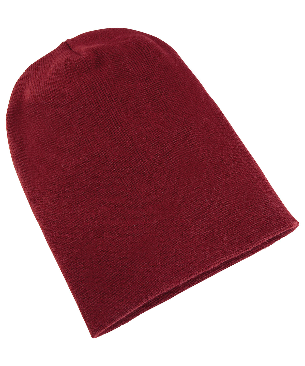 Heavyweight long beanie (1501KC) - Maroon