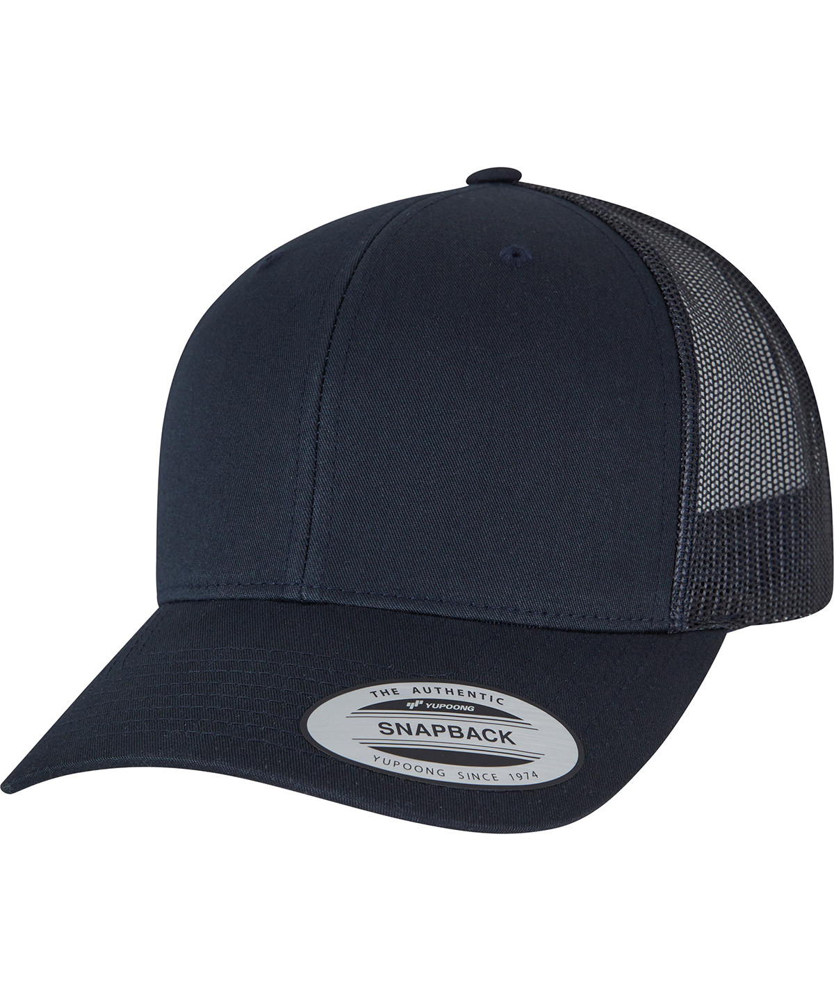Retro trucker cap (6606) - Dark Navy
