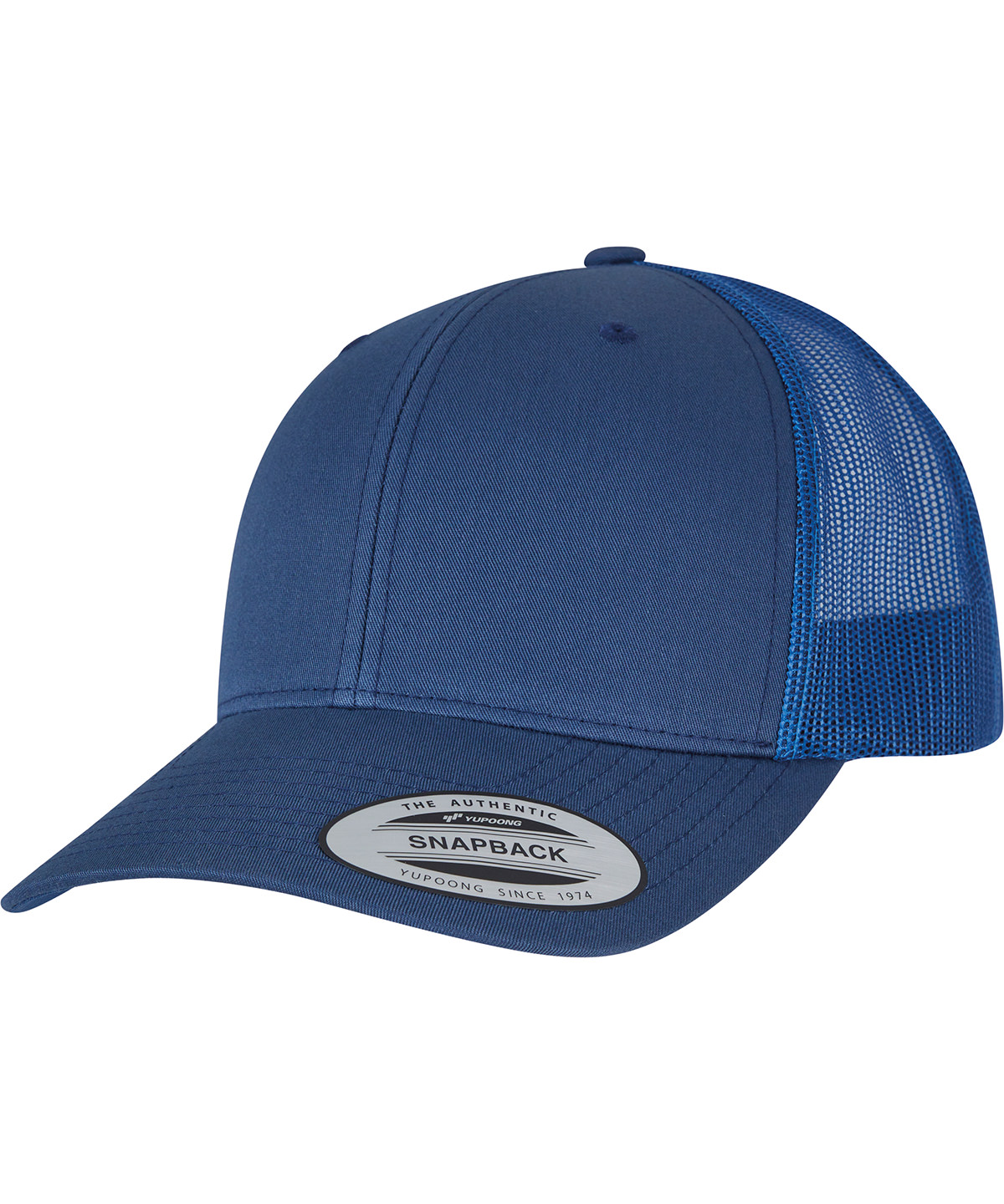 Retro trucker cap (6606) - Light Navy