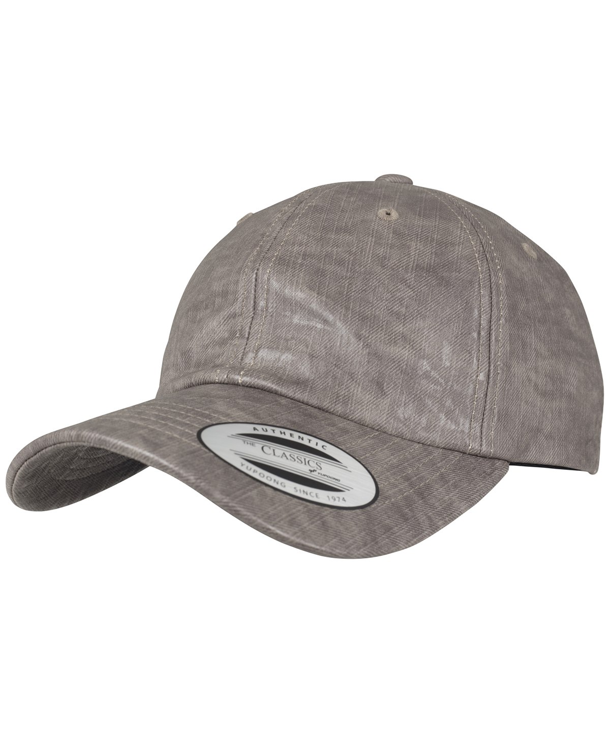 Low-profile coated cap (6245C) - Dark Taupe