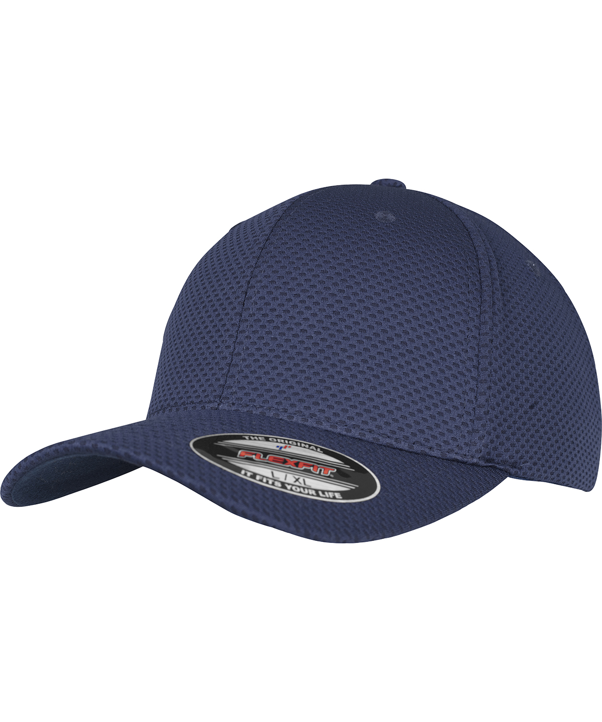 Flexfit 3D hexagon Jersey cap (6584) - Navy
