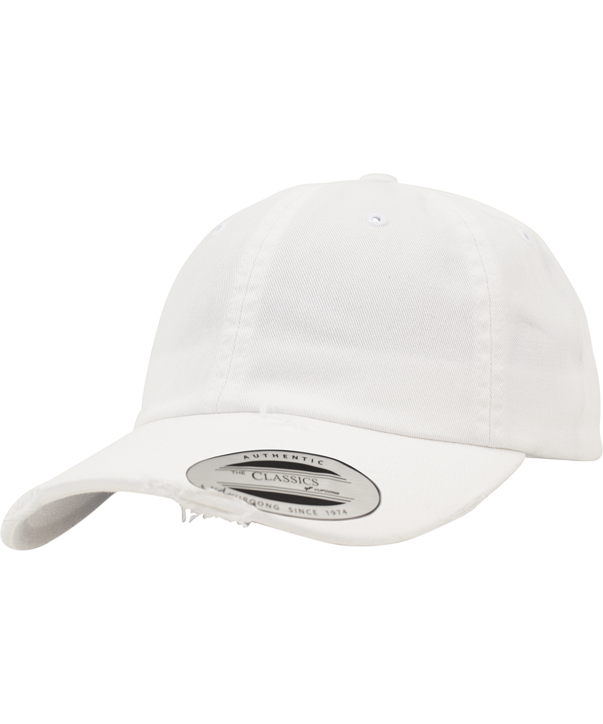 Low-profile destroyed cap (6245DC) - White