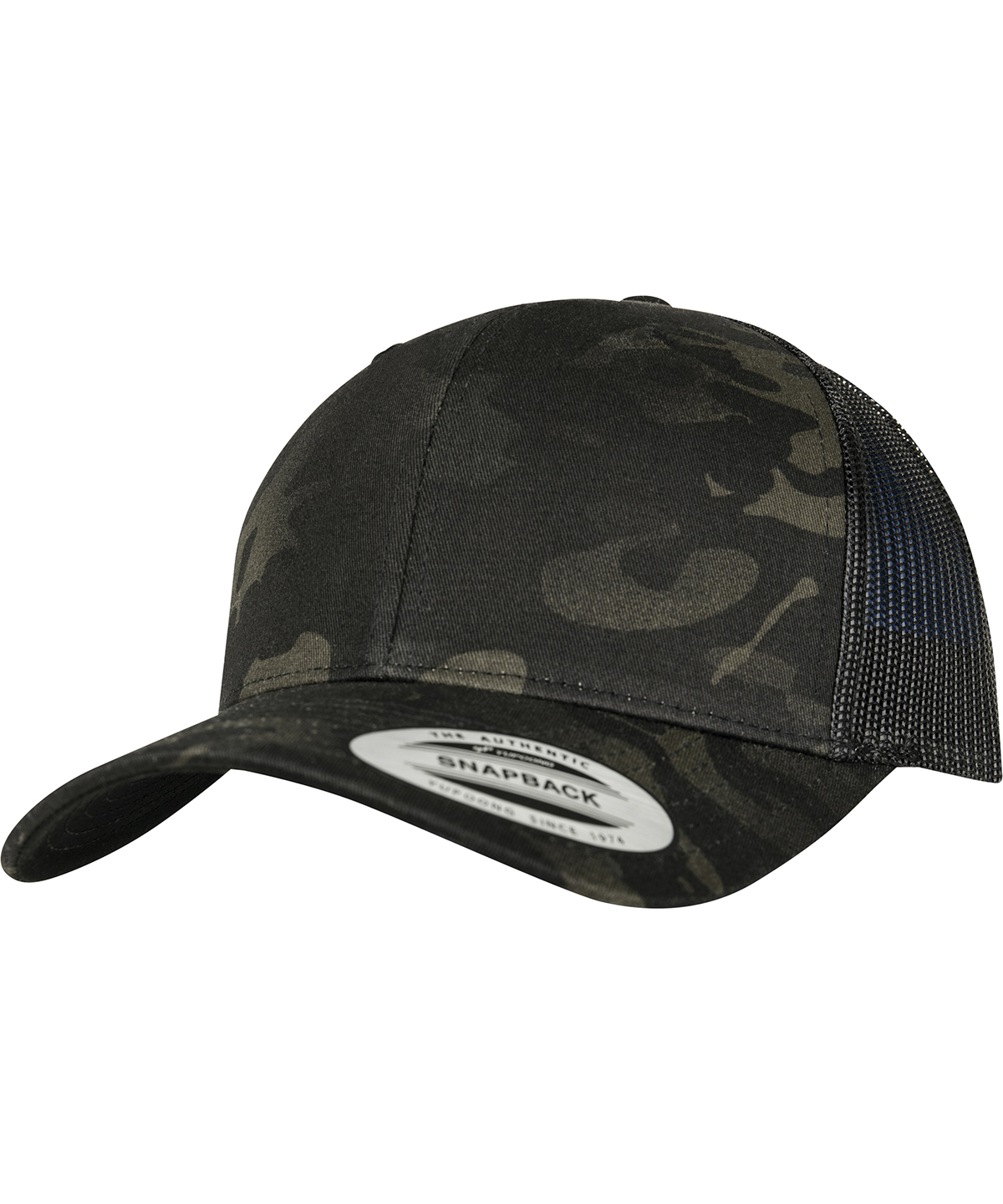 Retro trucker Multicam® (6606MC) - Black Multicam