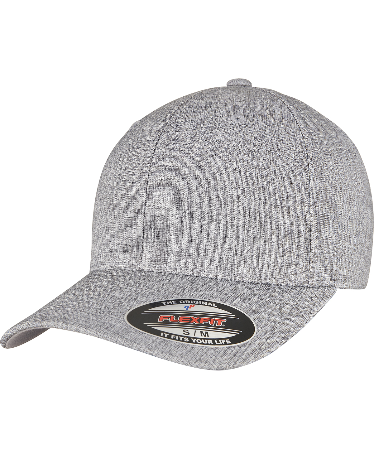Flexfit heatherlight cap (6350) - Melange Grey