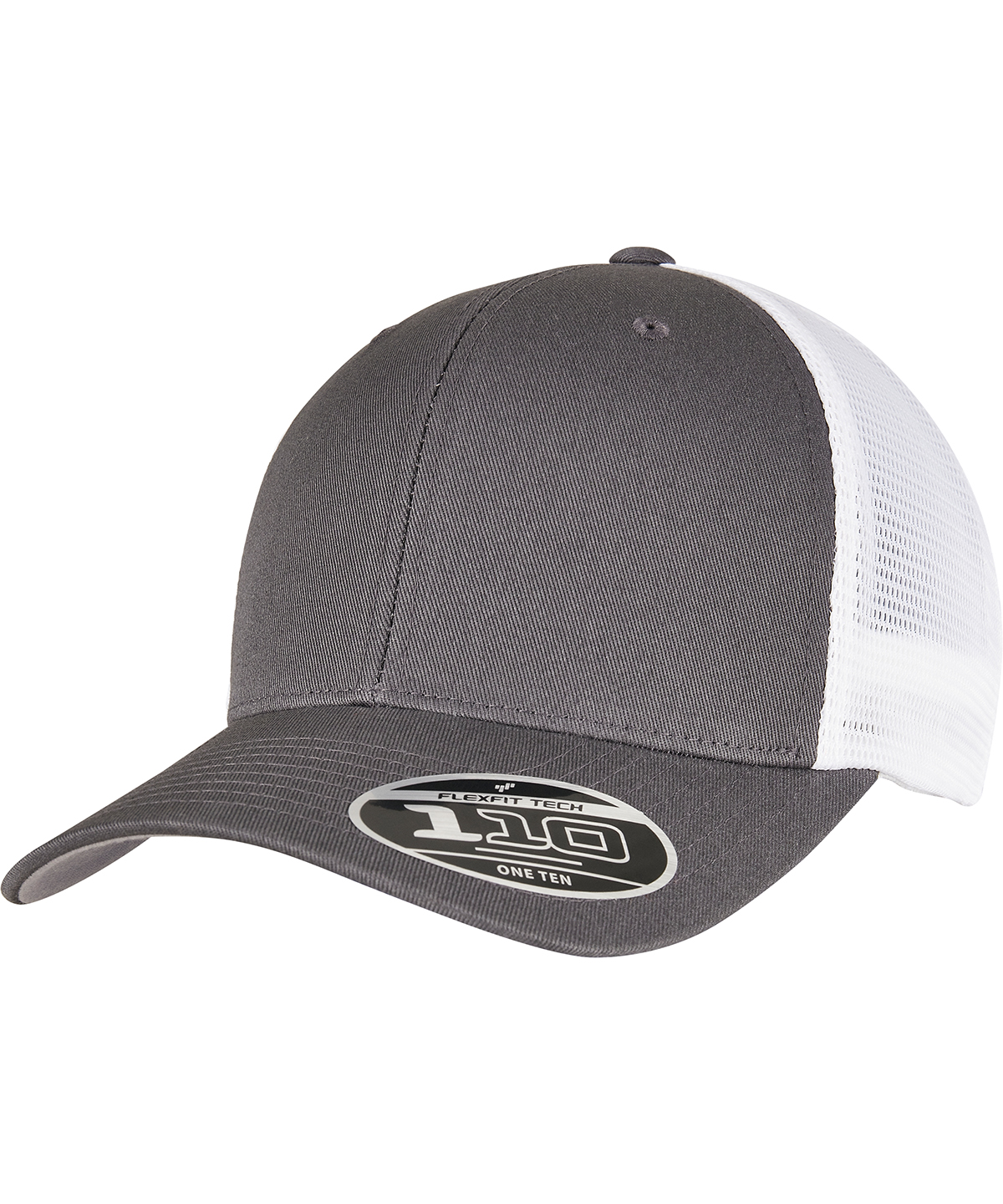 110 mesh 2-tone cap (110MT) - Charcoal/White
