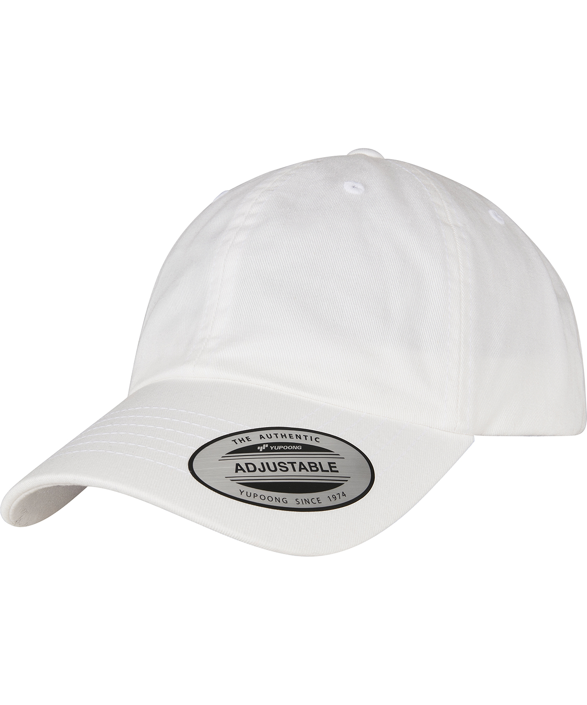 Eco-wash dad cap (6245EC) - White