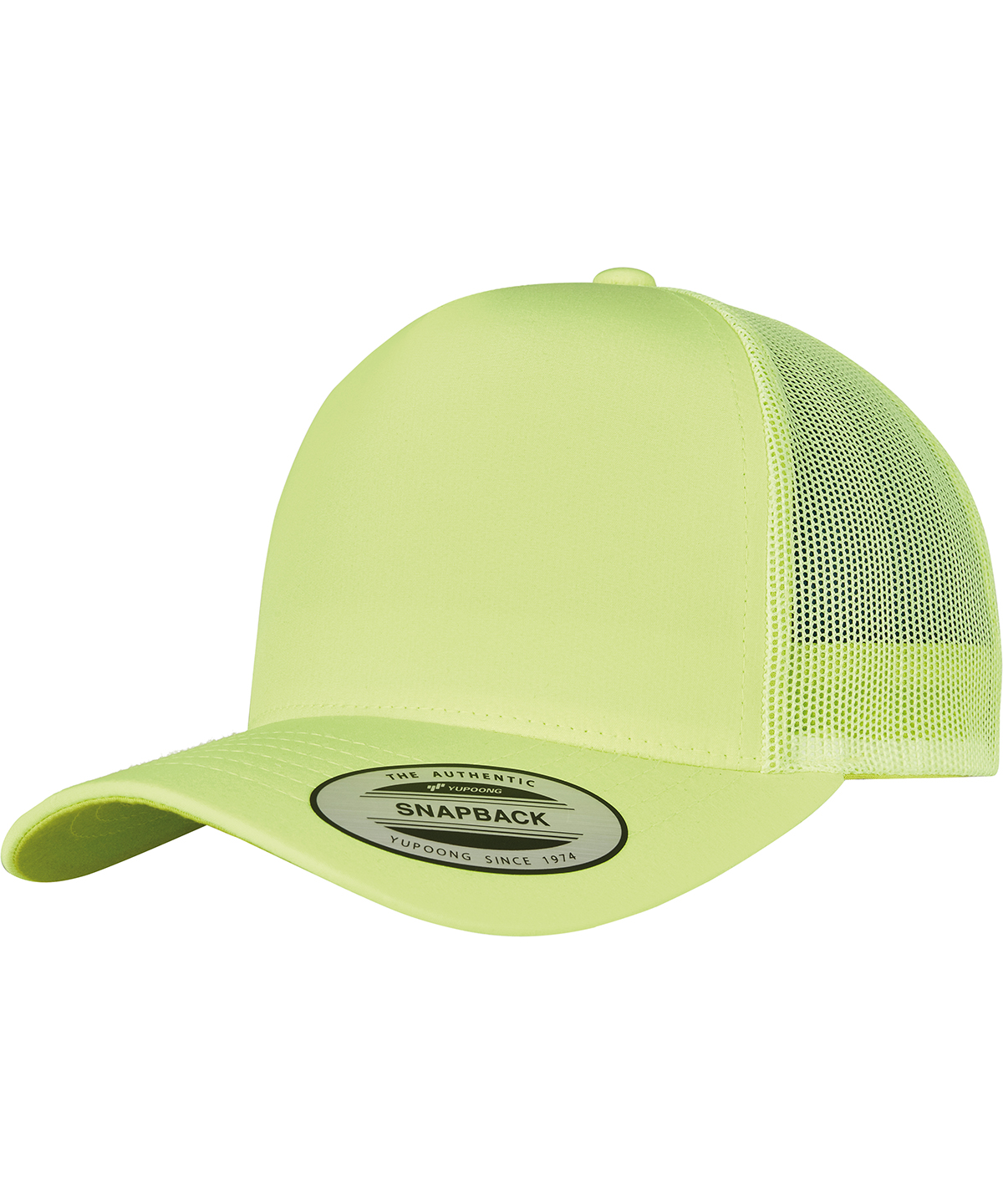 Neon retro trucker (6506NT) - Neon Yellow
