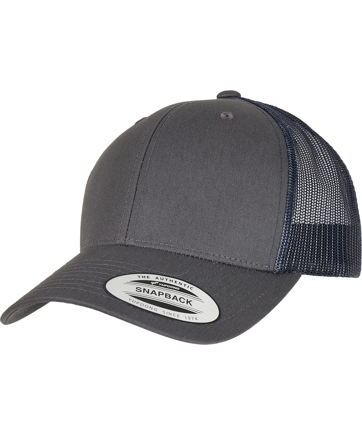 Retro trucker 2-tone (6606T) - Charcoal/Navy