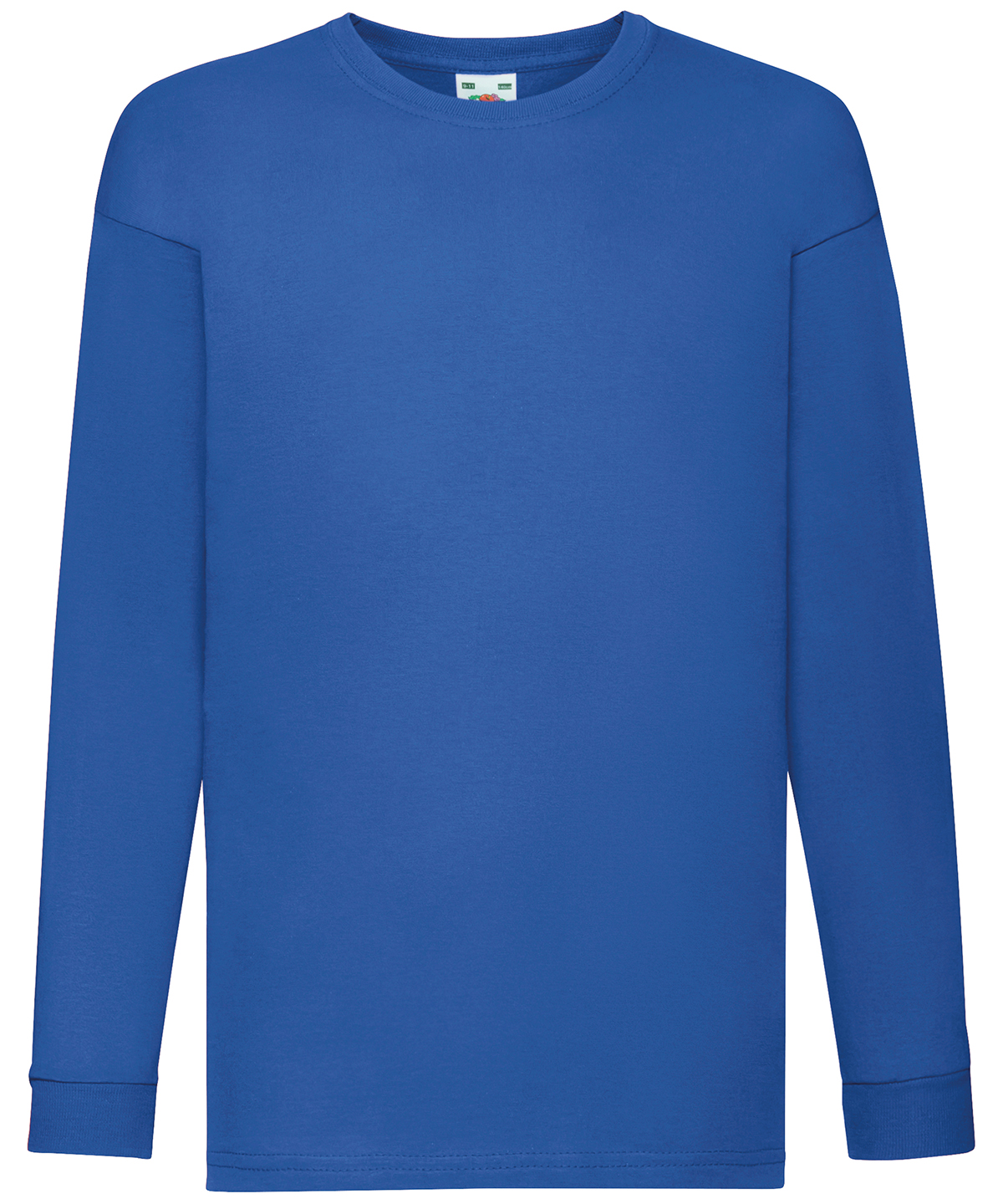 Kids long sleeve valueweight T - Royal
