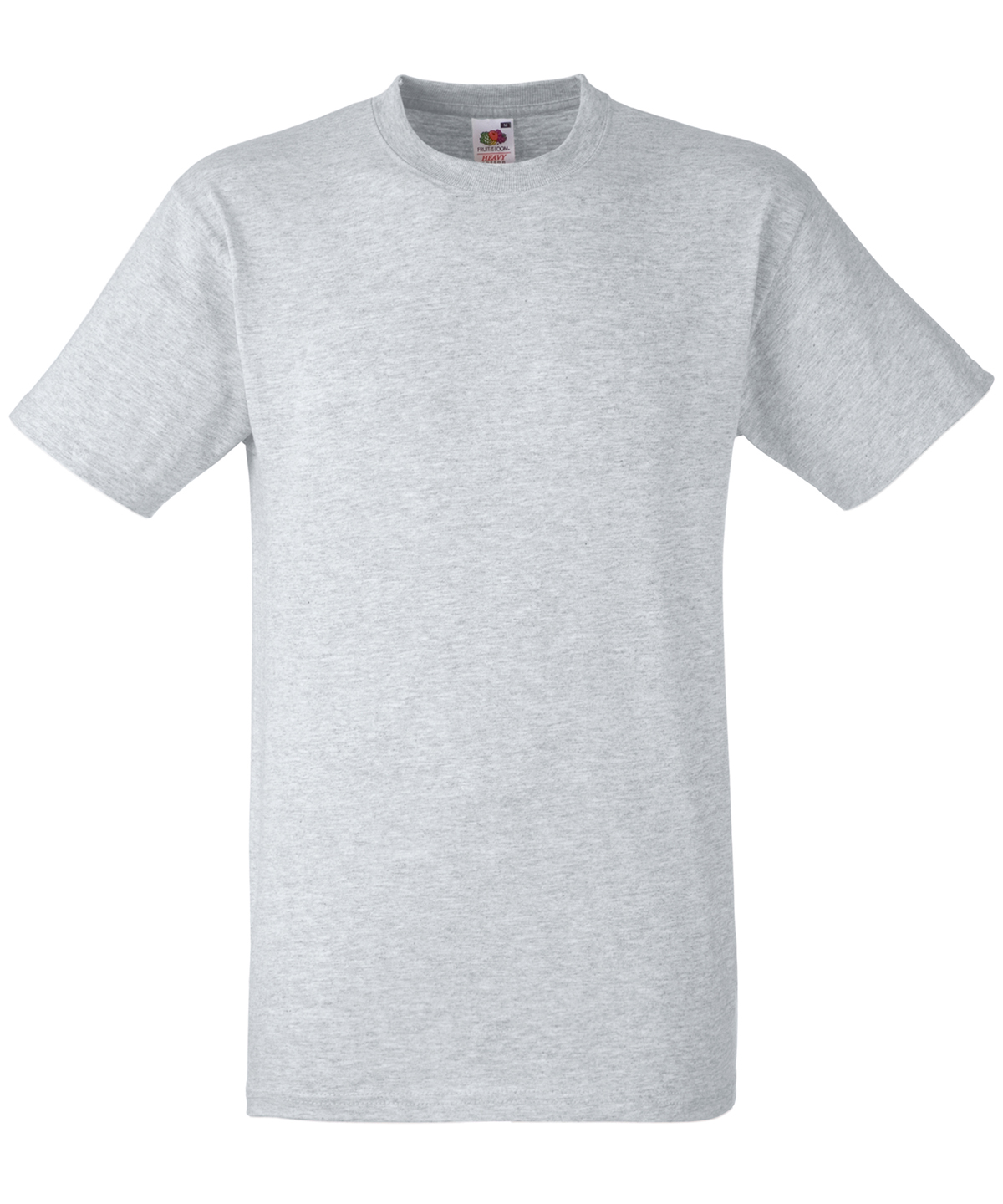 Heavy cotton T - Heather Grey