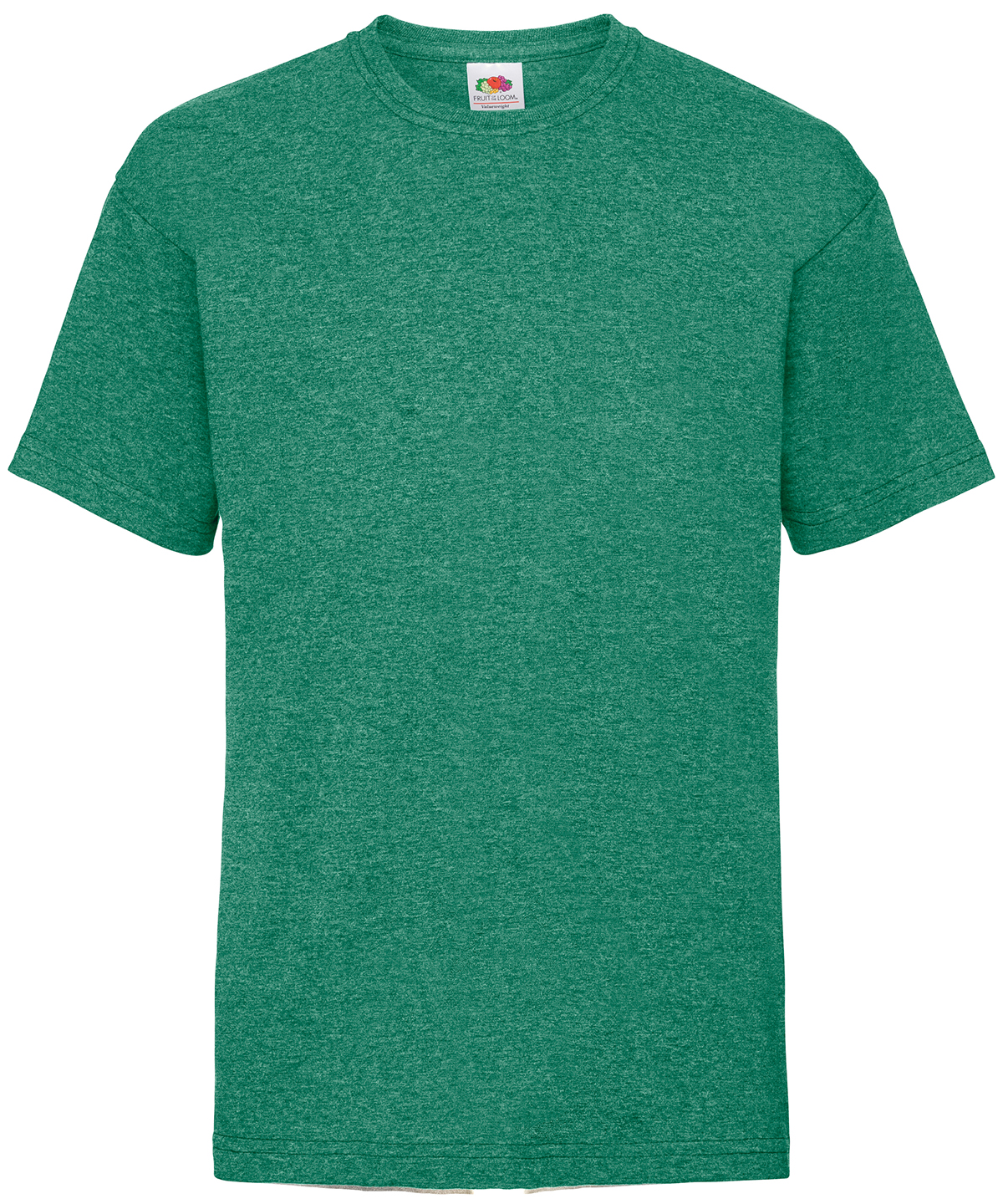 Kids valueweight T - Heather Green