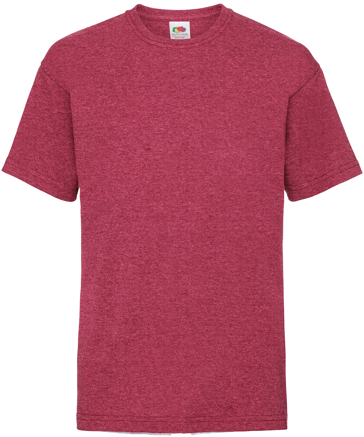 Kids valueweight T - Vintage Heather Red