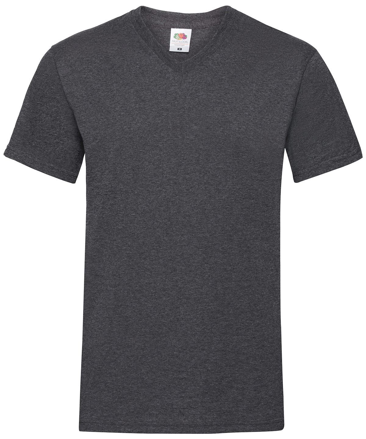 Valueweight v-neck T - Dark Heather Grey