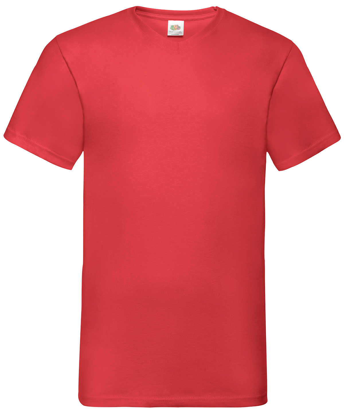 Valueweight v-neck T - Red