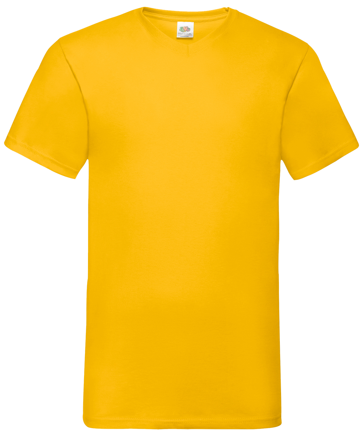 Valueweight v-neck T - Sunflower