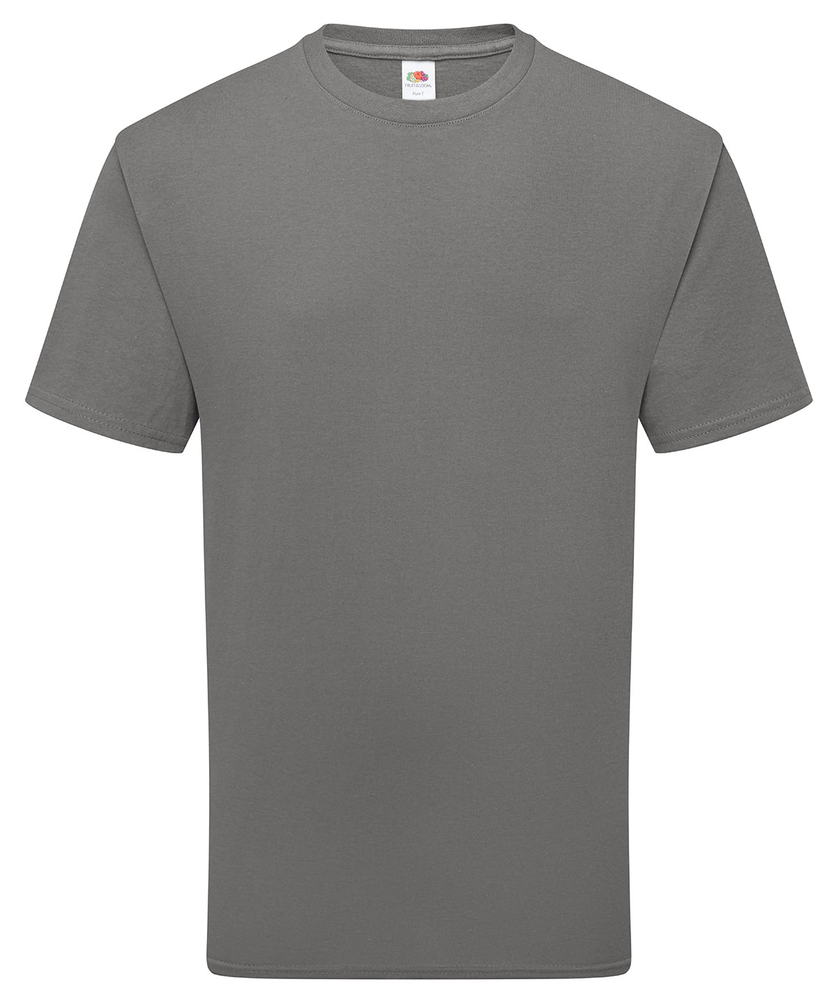 Pure cotton T - Light Graphite