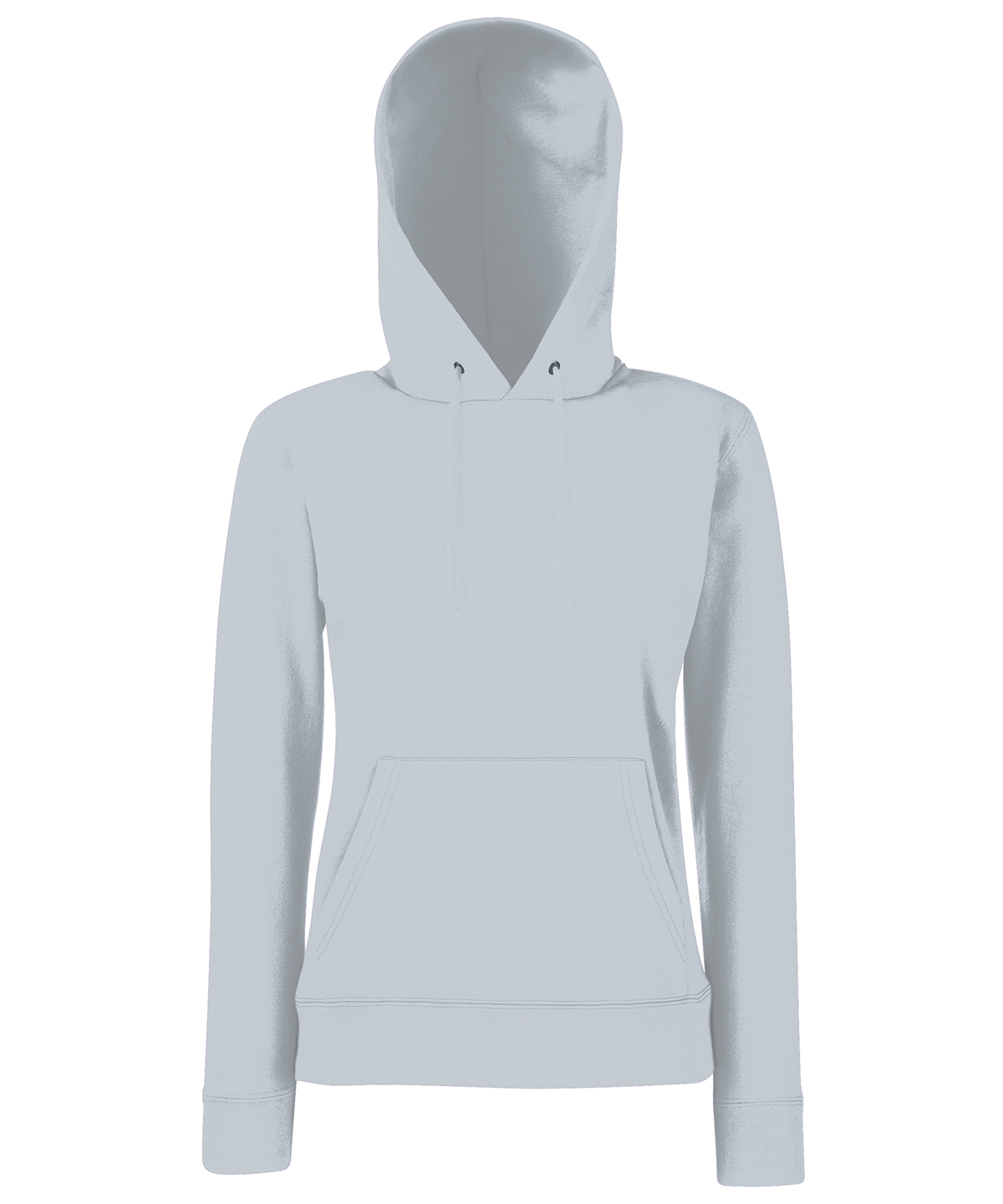 Women's Classic 80/20 hooded sweatshirt - Heather Grey