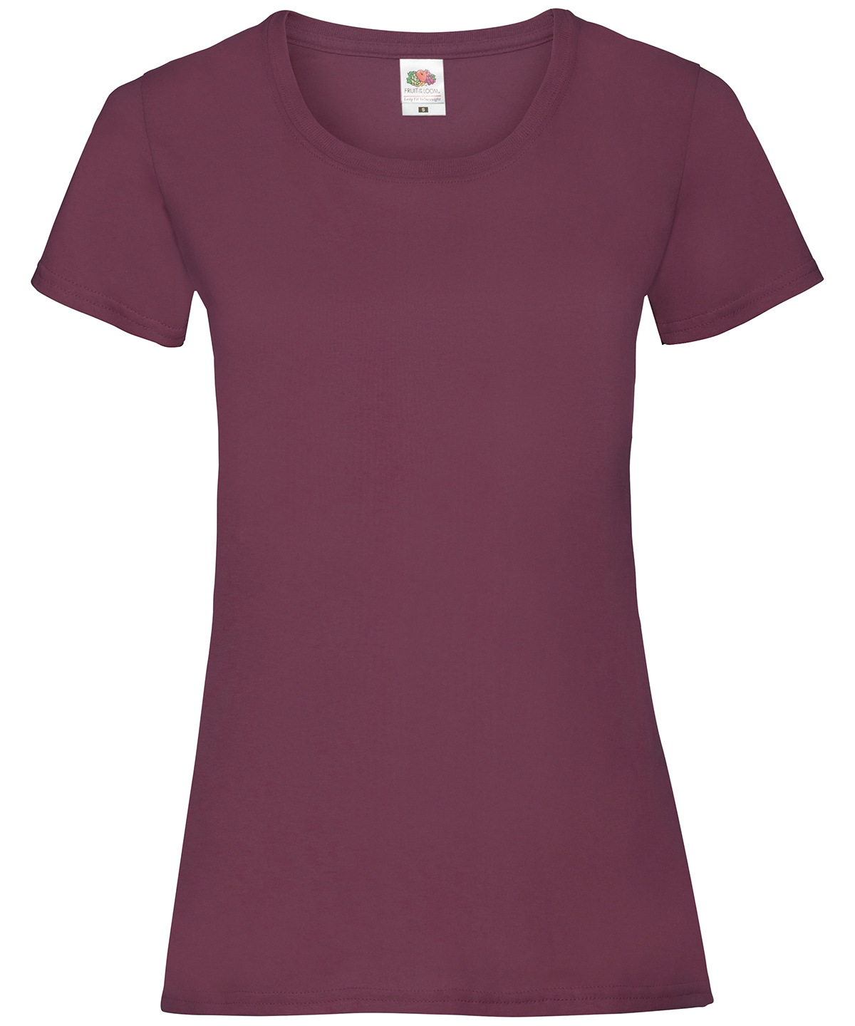 Women's valueweight T - Burgundy