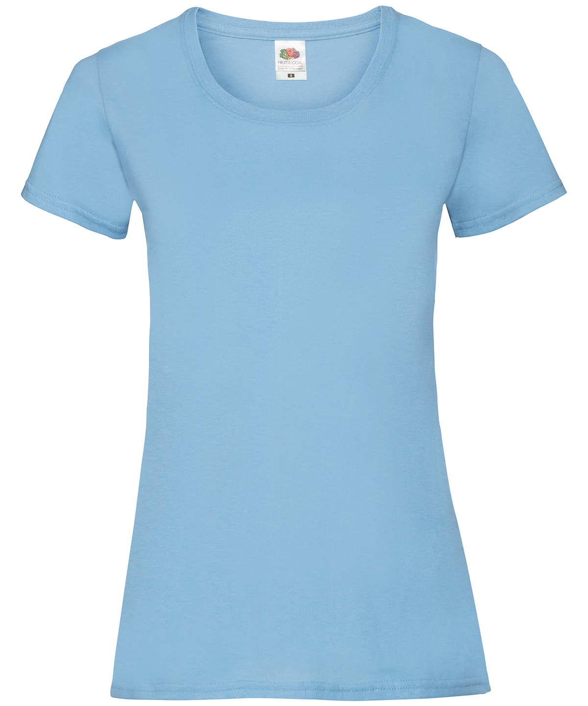 Women's valueweight T - Sky Blue