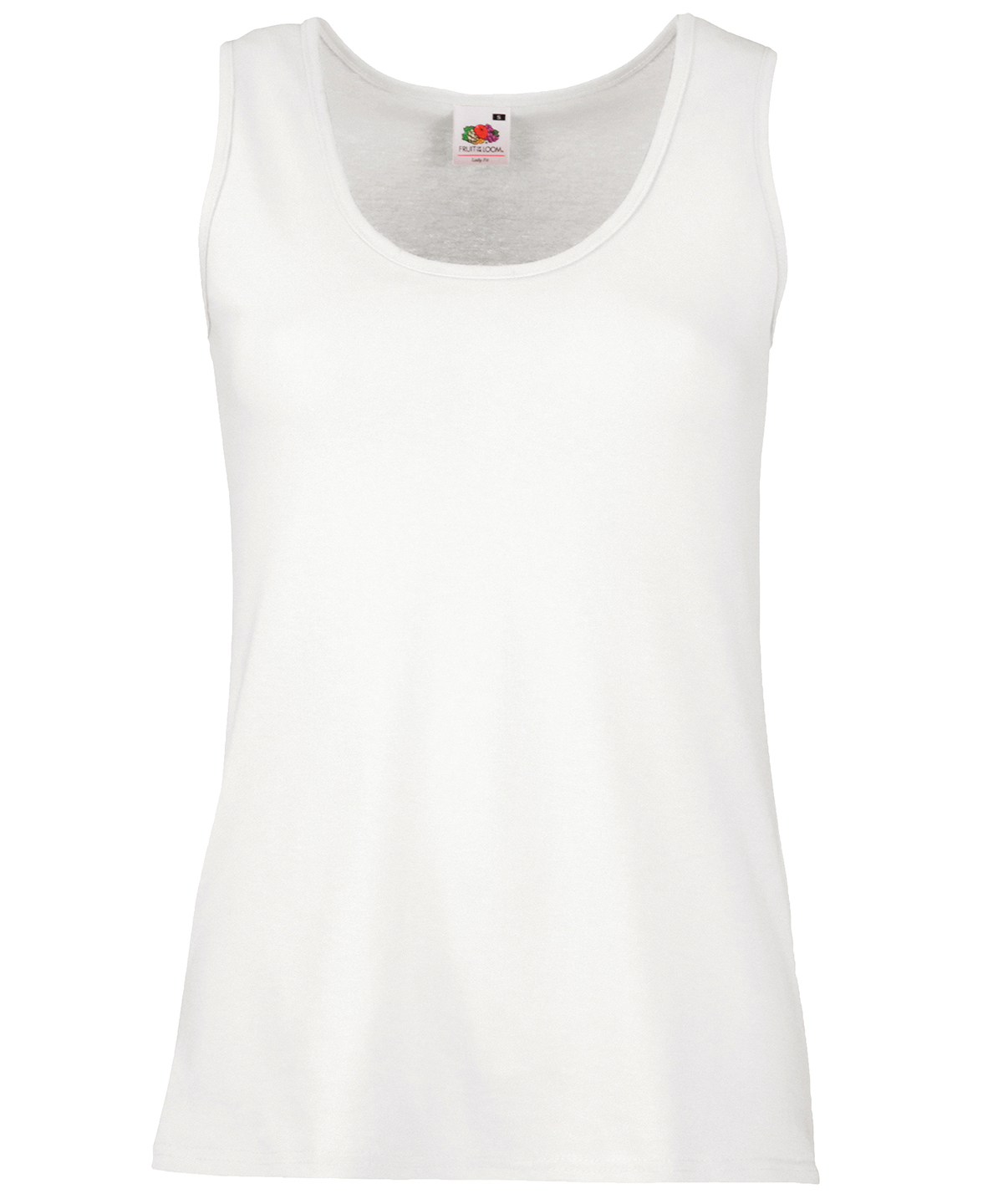 Women's valueweight vest - White