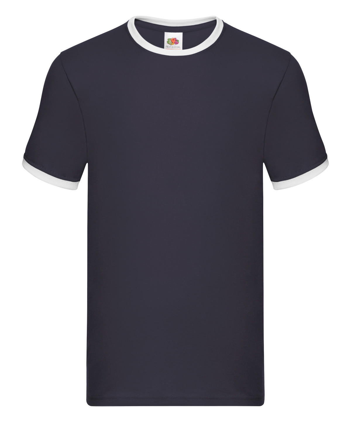 Ringer T - Navy/White
