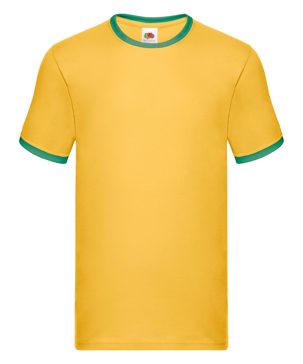Ringer T - Sunflower/Kelly Green