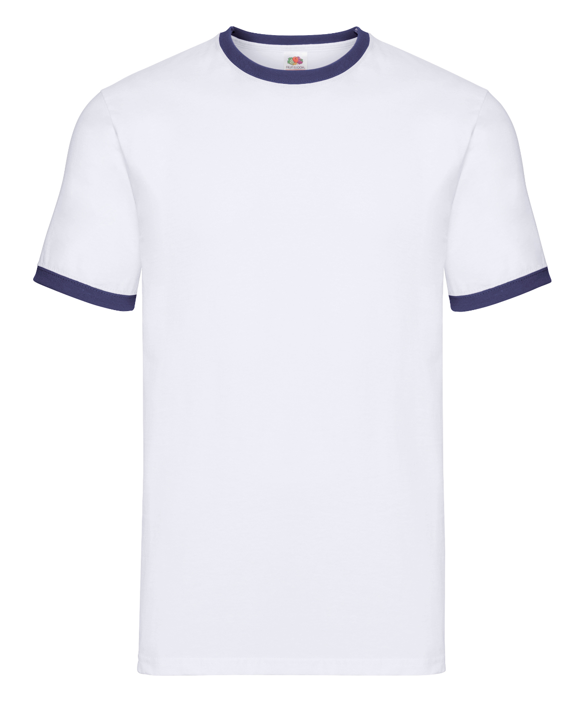Ringer T - White/Navy