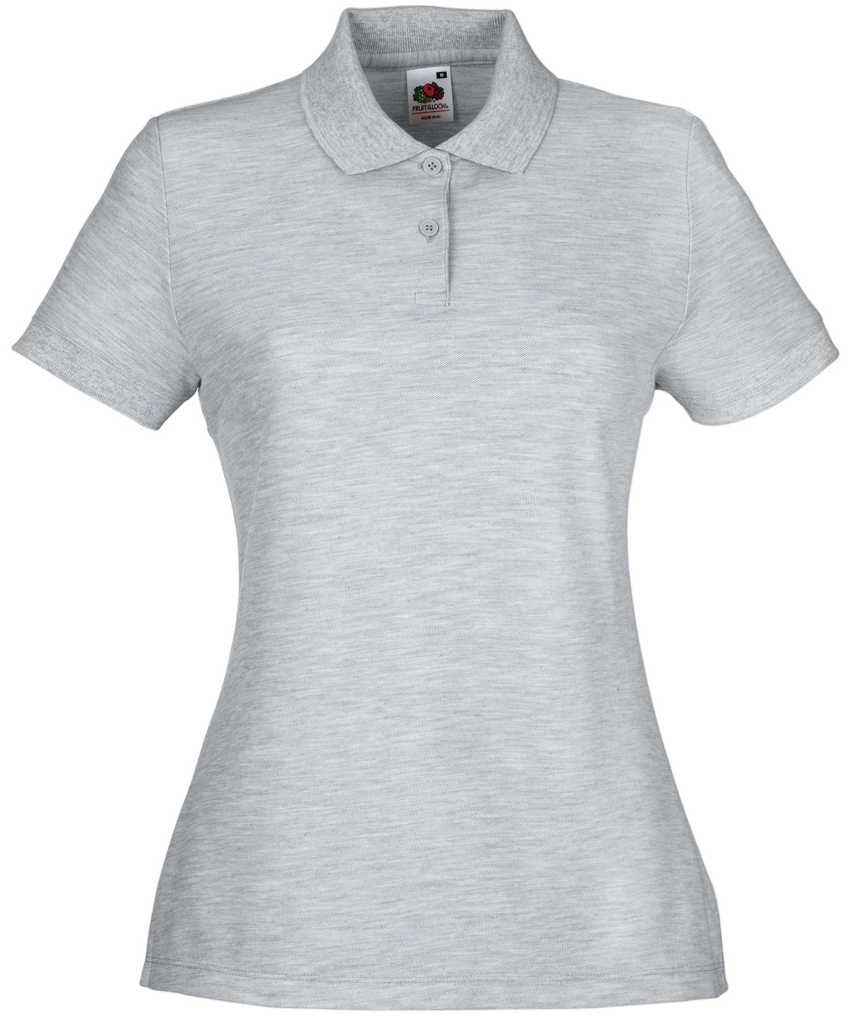 Women's 65/35 polo - Heather Grey