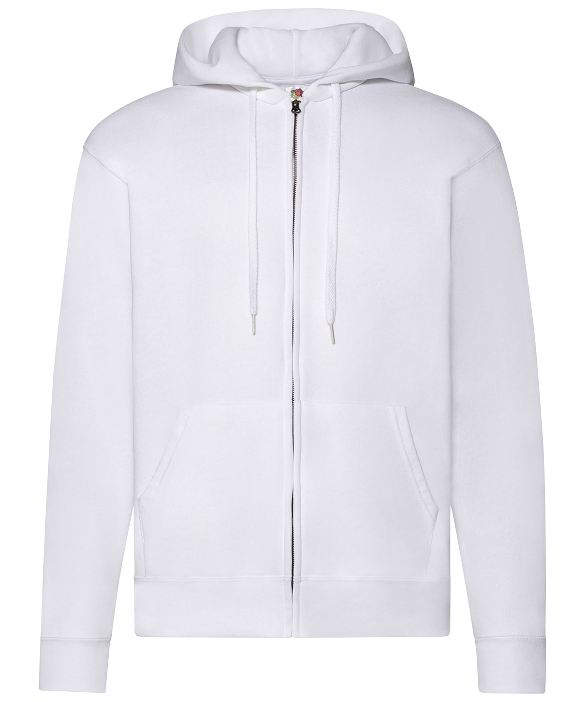 Classic 80/20 hooded sweatshirt jacket - White