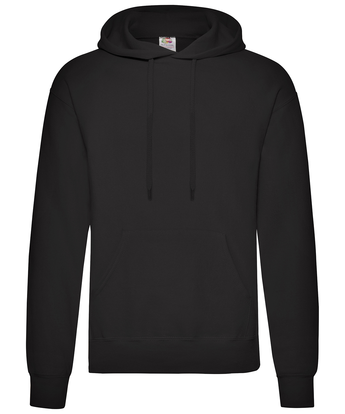 Classic 80/20 hooded sweatshirt - Black△
