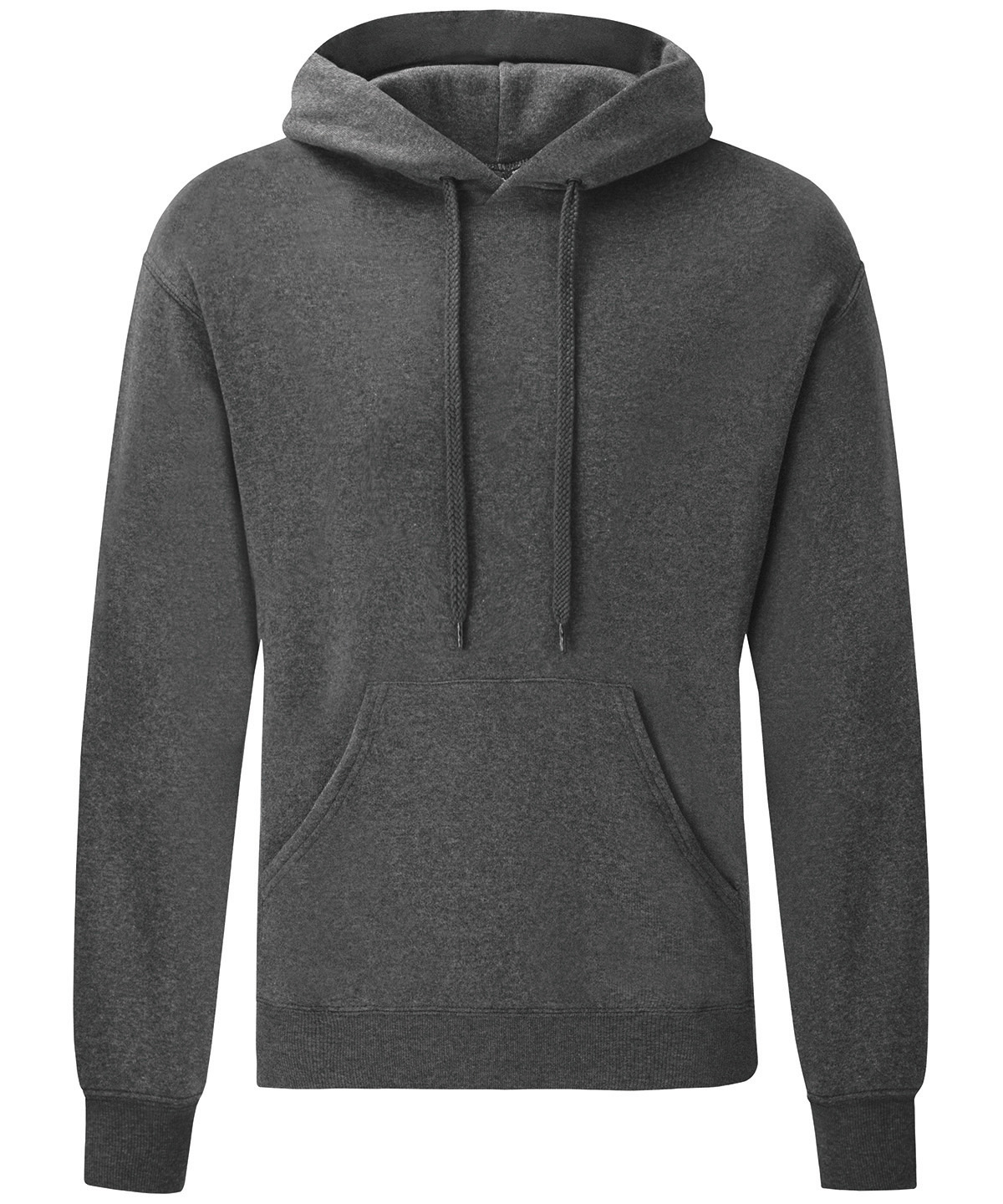 Classic 80/20 hooded sweatshirt - Dark Heather Grey