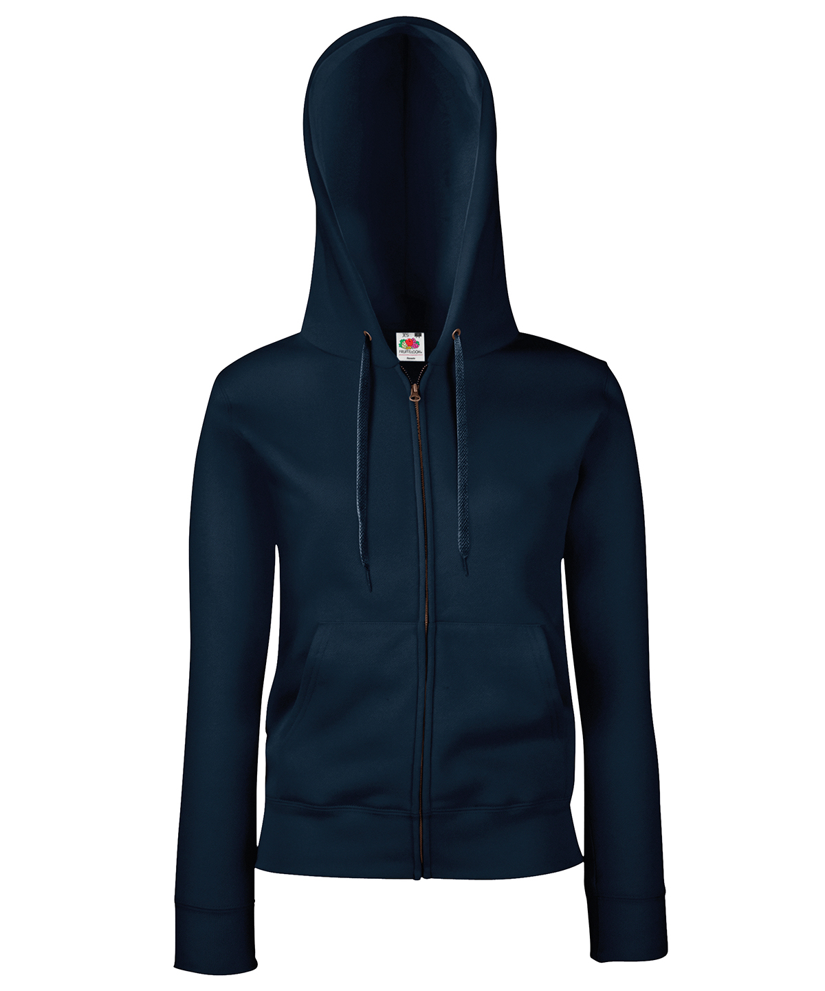 Women's premium 70/30 hooded sweatshirt jacket - Deep Navy