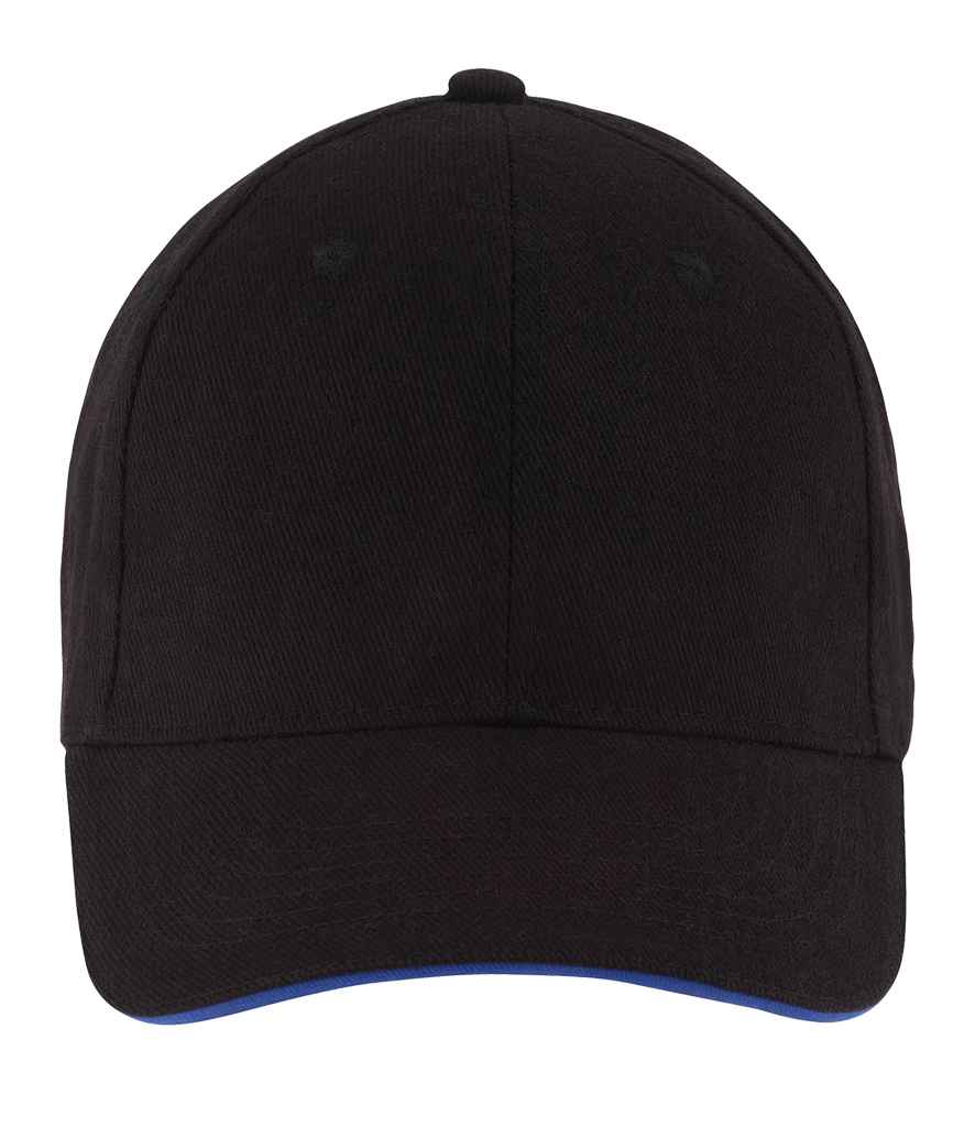SOL'S Buffalo Cap - Black/Royal Blue