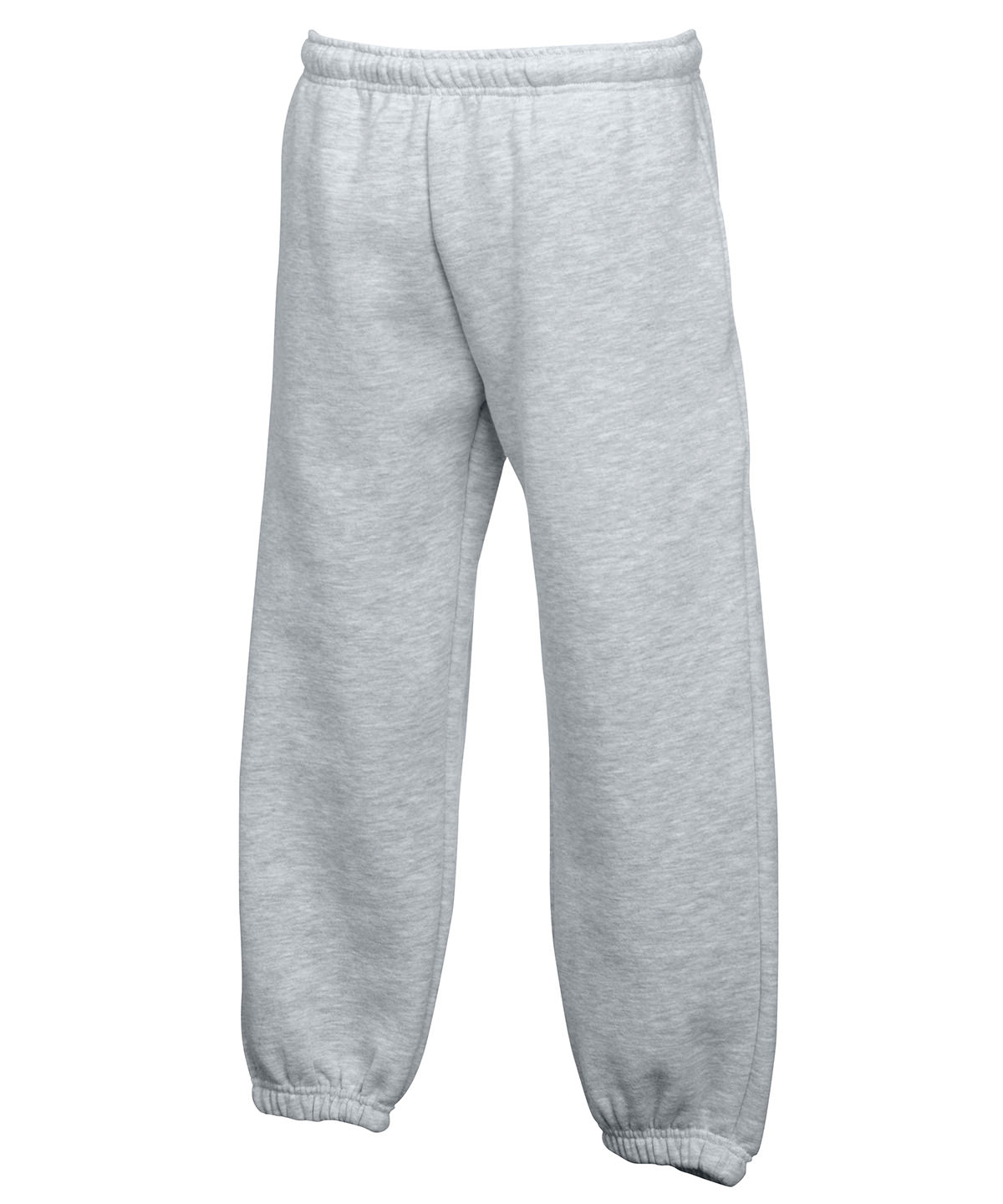 Kids classic elasticated cuff jog pants - Heather Grey