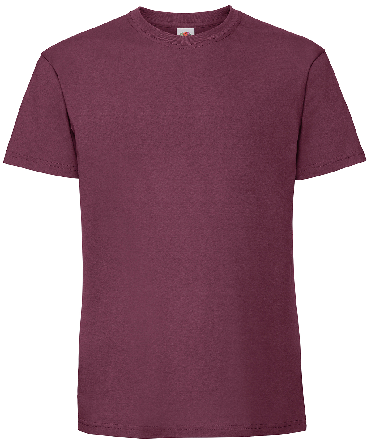 Iconic 195 ringspun premium T - Burgundy