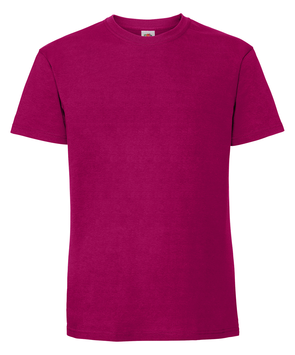 Iconic 195 ringspun premium T - Cranberry